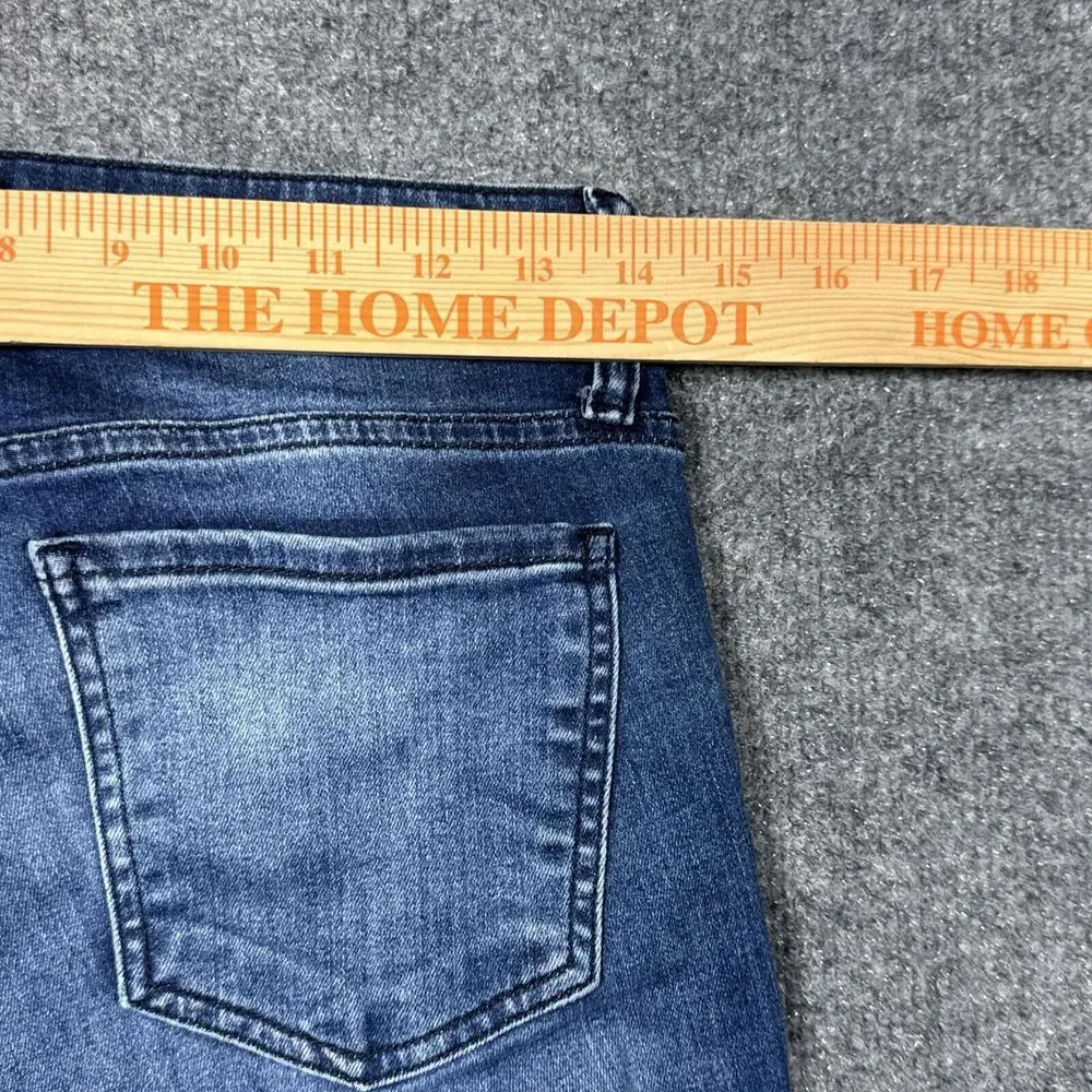 Women's Kut from the Kloth Medium Wash Mid Rise Donna Ankle Skinny Jeans sz 2 - Picture 7 of 8